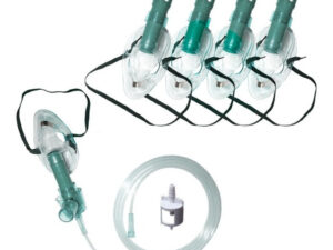 Pack 5 Uds Mascarilla Oxigeno Con Venturi Alto - Bajo Flujo