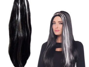 Peluca Para Tu Disfraz / Halloween / Morticia