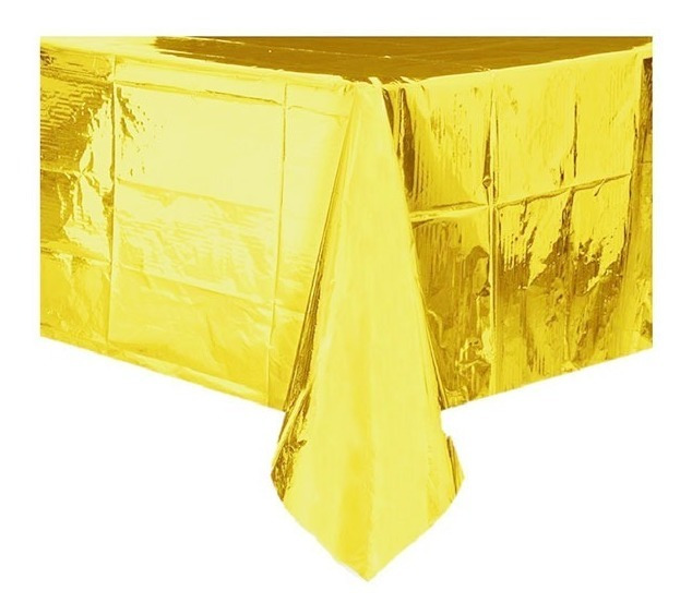 Mantel Metalizado Para Decoración De Mesa Rectangular - Imagen 11