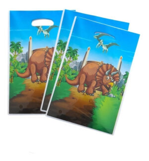 Bolsas Para Dulces Motivo Dinosaurio