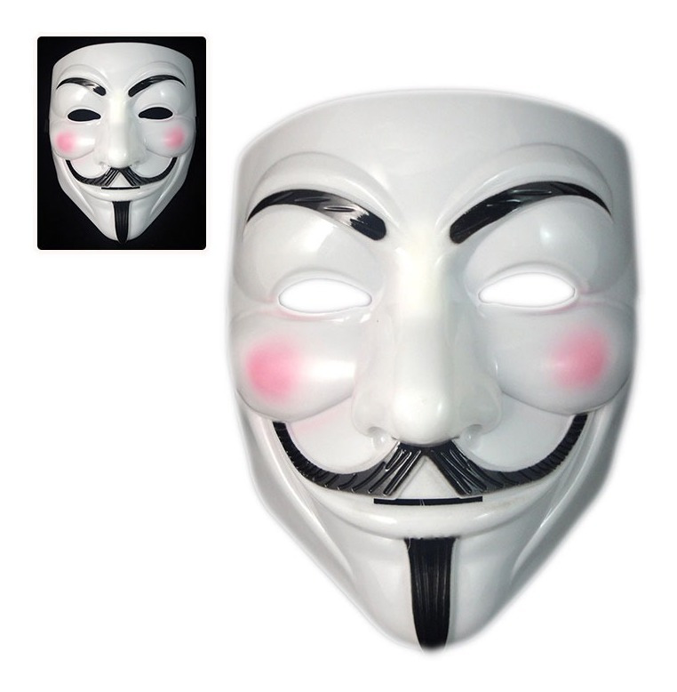 Mascaras Para Tu Disfraz Anonymus - Imagen 2