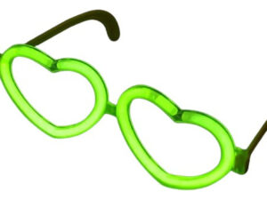 Lentes Con Forma De Corazón / Decoración Fiesta / Flúor