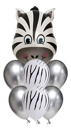 Set De Globos Decoración 7 Uds Personajes Animales