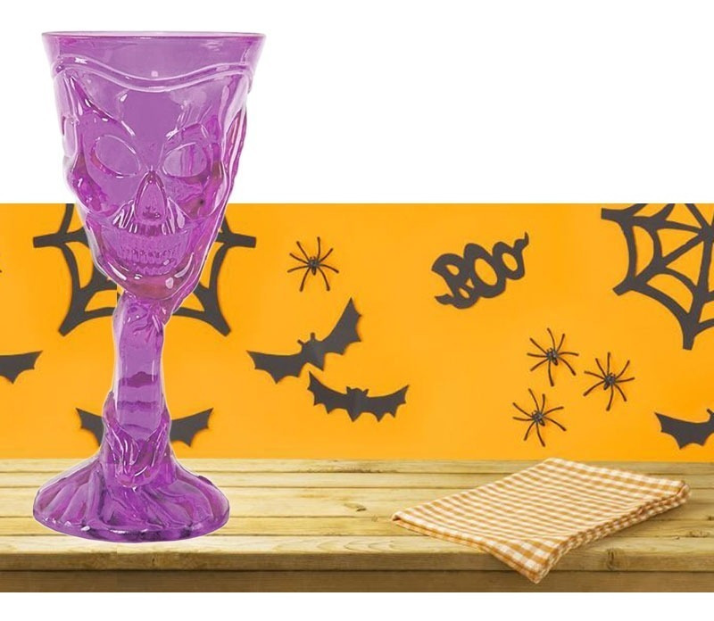 Copa Para Decoración / Fiesta Halloween / Diseño Calavera - Imagen 7