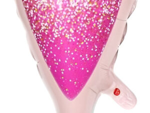 Globo Metálico Para Decoración Diseño Copa Champagne Corazón