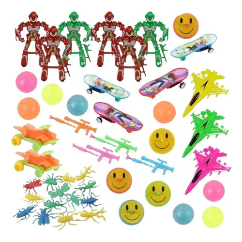 Juguetes De Piñata O Cotillón ( Modelos Surtidos ) 48 Pcs