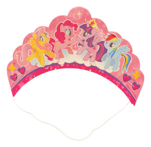 Corona My Little Pony Para Fiestas Y Cumpleaños Pack 6und.