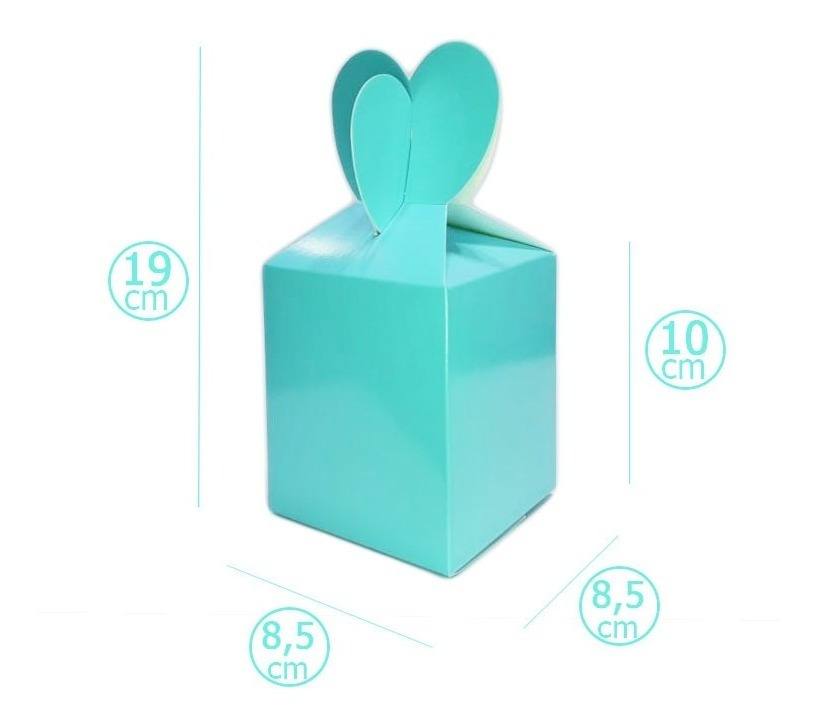 Cajas Para Dulces / Sorpresas / Motivo Unicolor / 6 Uds - Imagen 4