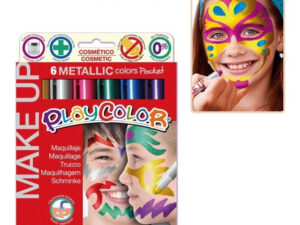 Pinta Caritas / Hipoalergénico / 6 Colores Tonos Metalizados