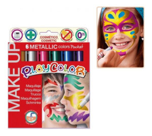 Pinta Caritas / Hipoalergénico / 6 Colores Tonos Metalizados