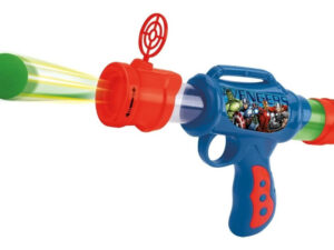 Pistola Lanza Pelotas + Accesorios / Avengers