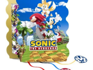 Piñata De Cumpleaños Sonic Rectangular