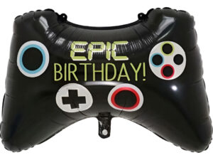 Globo Metálico Con Forma De Control Game