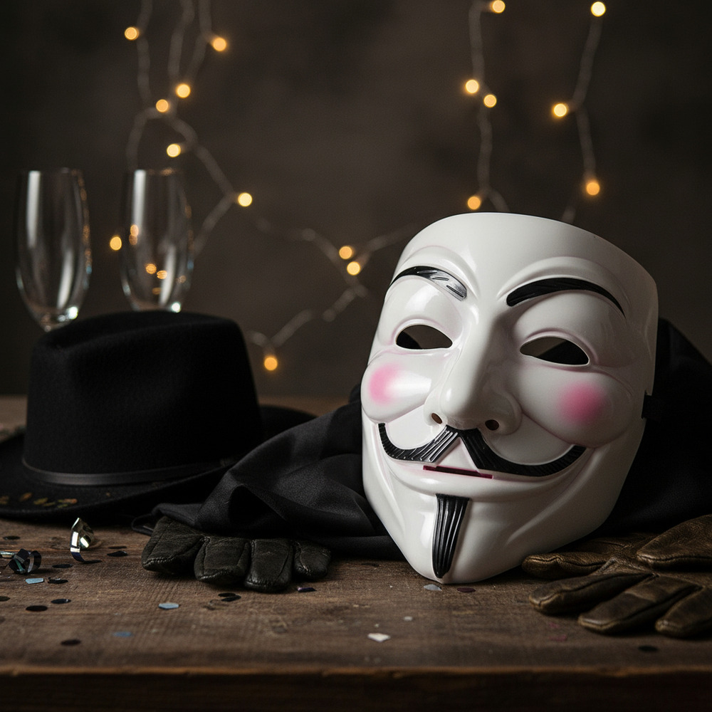 Mascaras Para Tu Disfraz Anonymus - Imagen 3