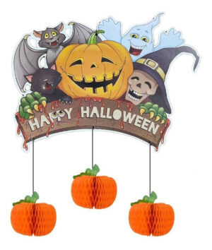 Adorno Para Decoración / Colgante Happy Halloween Calabazas
