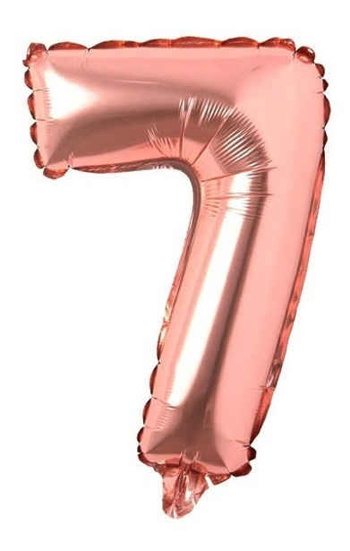 Globo En Forma De Numero - Altura - 45 Cm - Imagen 7