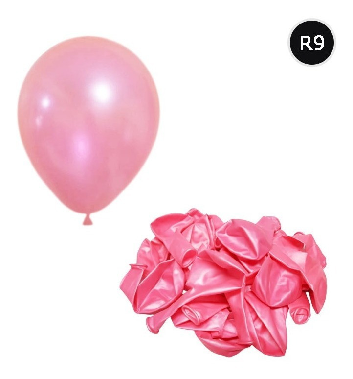 Pack 25 Uds Globos Decorativos De Látex Metálicos R9 - Imagen 10