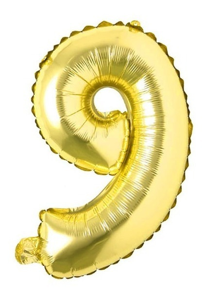 Globo En Forma De Numero - 45 Cm - Imagen 19