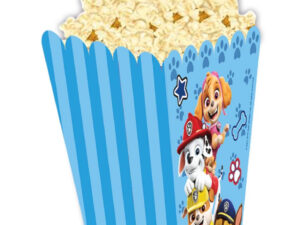 Pack 6 Cajas Para Dulces / Sorpresas / Popcorn / Paw Patrol