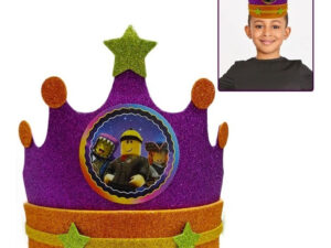 Corona Para Decoración Fiesta / Cotillón / Motivo Roblox