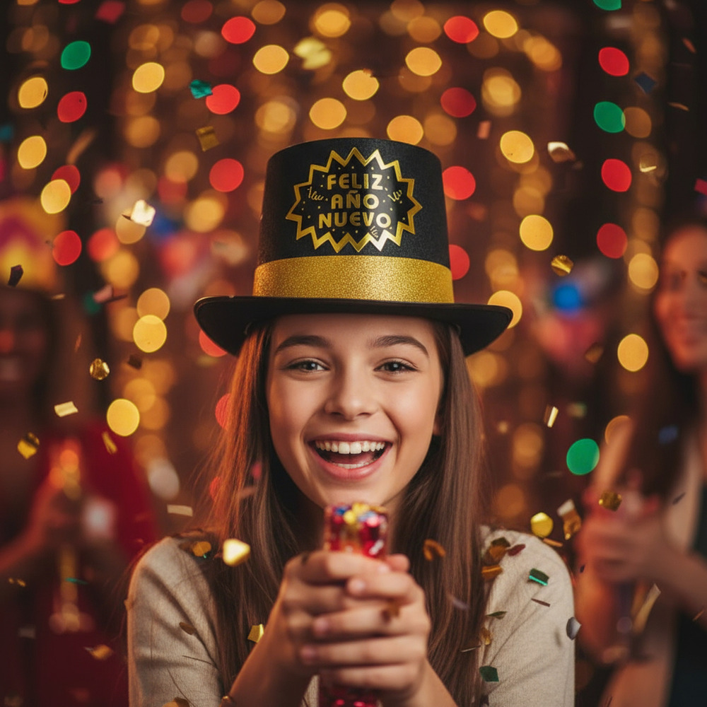 Pack 4 Sombreros / Cotillón / Decoración ( Fin De Año ) - Imagen 3