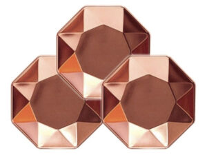 Pack 3 Uds Plato Grande M 25 / Diseño Hexagonal 3 D