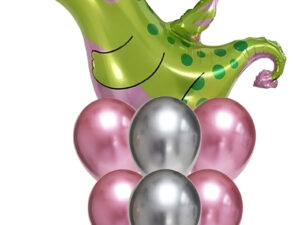 Set De Globos Decoración 7 Uds Personaje Mini Dragón