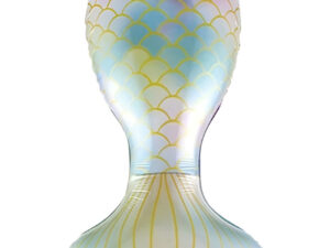 Globo Metálico Silueta Cola Sirena