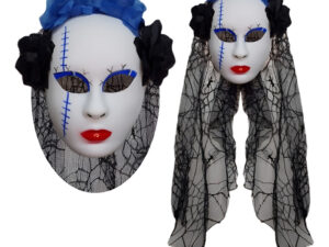 Mascara Para Tu Disfraz / Catrina Velo / Diseño Cicatriz