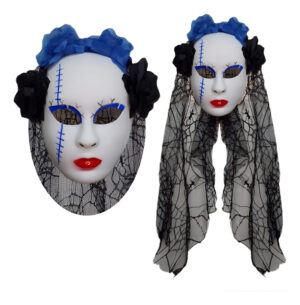 Mascara Para Tu Disfraz / Catrina Velo / Diseño Cicatriz