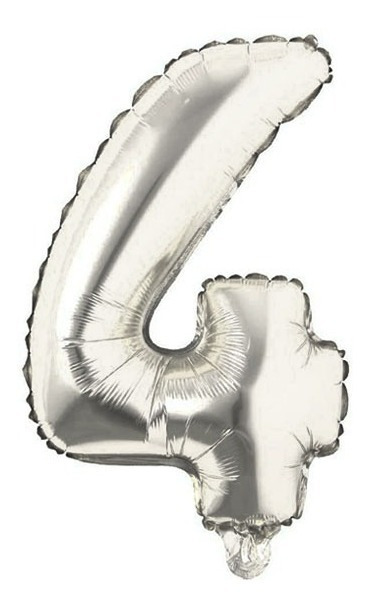 Globo En Forma De Numero - 45 Cm - Imagen 4