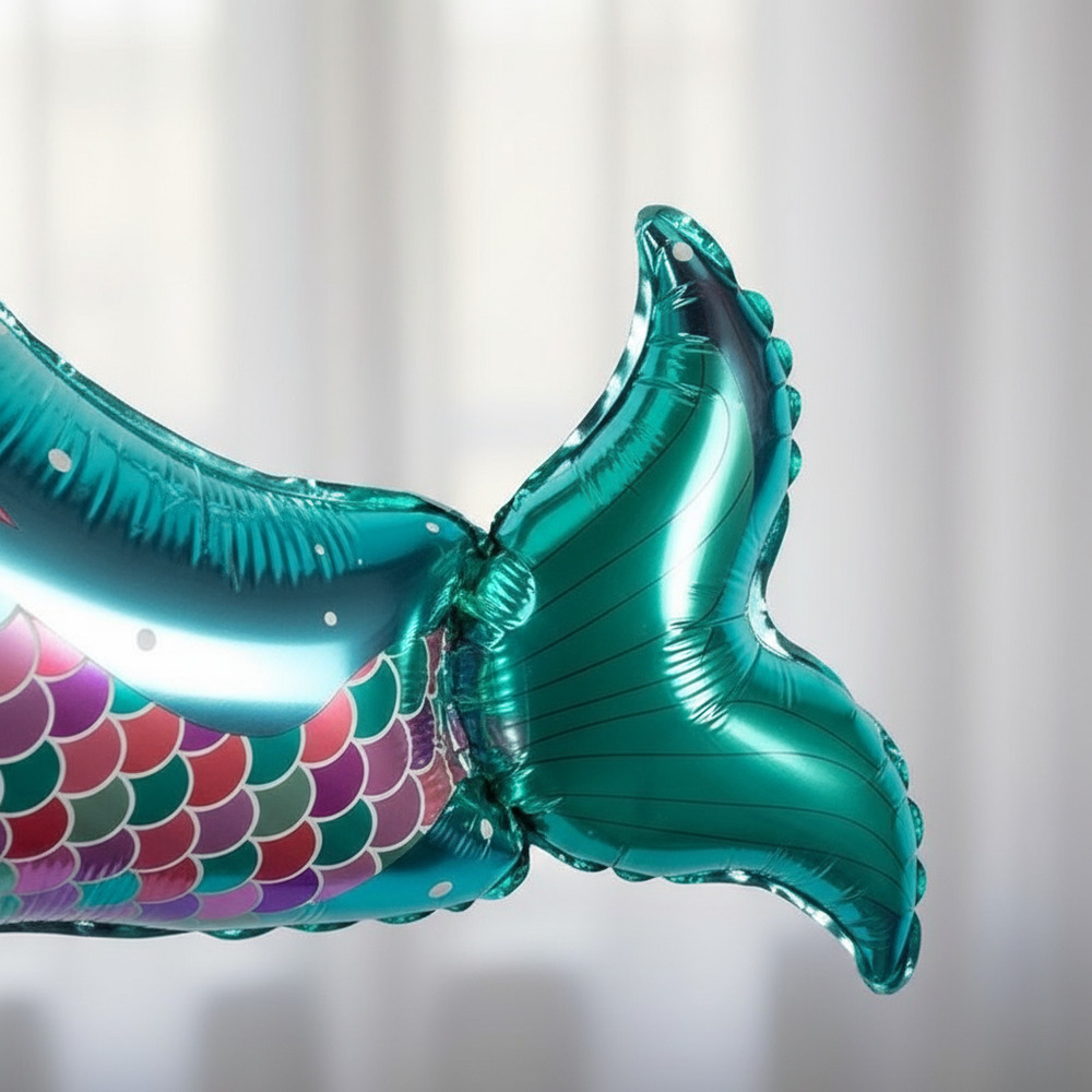 Globos Metálico Silueta Sirena - Imagen 5