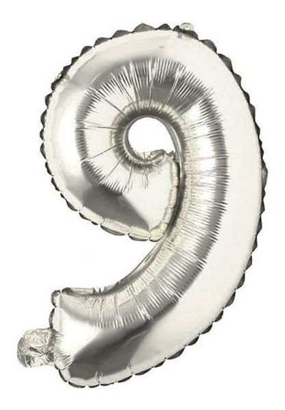 Globo En Forma De Numero - 45 Cm - Imagen 9