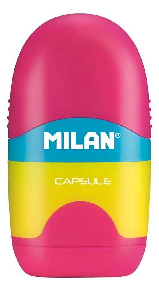 Goma De Borrar Milan Blanca Con Funda Y Sacapunta / Capsule - Imagen 9