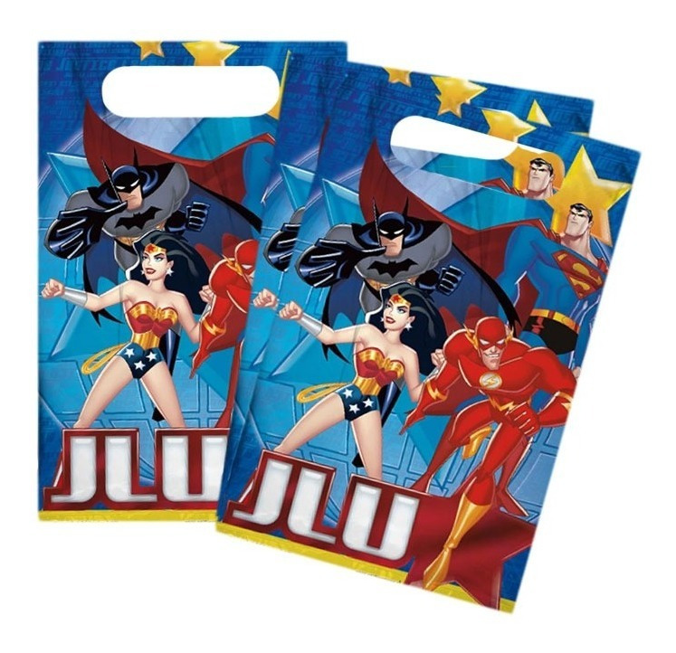 Bolsas Para Dulces Motivo Liga De La Justicia