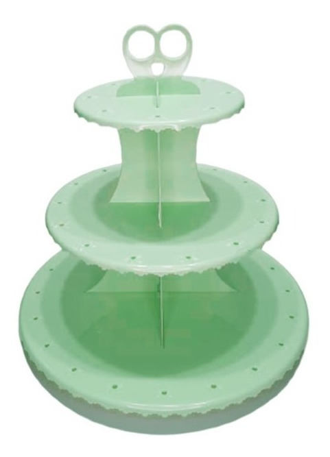 Base / Pedestal / Soporte Para Postres Cupcakes 3 Niveles - Imagen 8