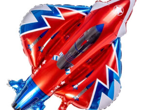 Globo Metálico Silueta Cohete