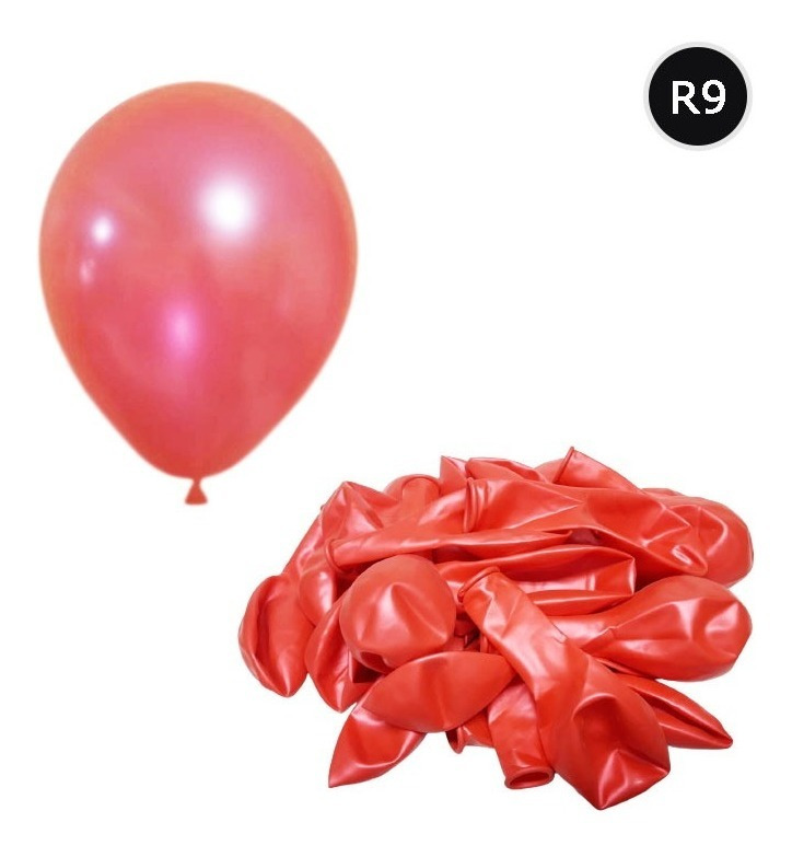 Pack 25 Uds Globos Decorativos De Látex Metálicos R9 - Imagen 13