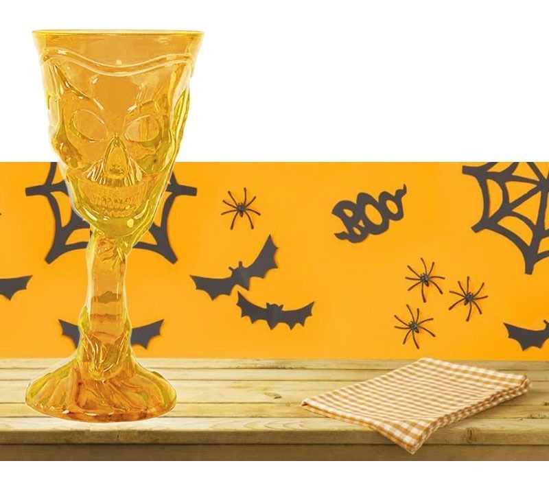 Copa Para Decoración / Fiesta Halloween / Diseño Calavera - Imagen 2