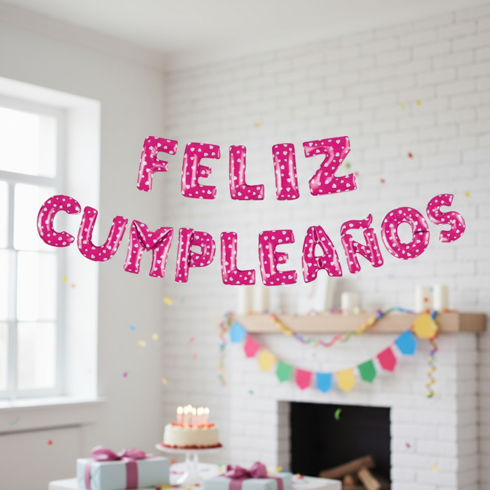 Set De Globos Decoración 15 Uds (feliz Cumpleaños) - Imagen 27