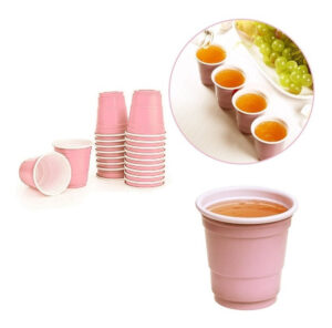 Pack 30 Und Vaso Pequeños Desechables Tipo Shot