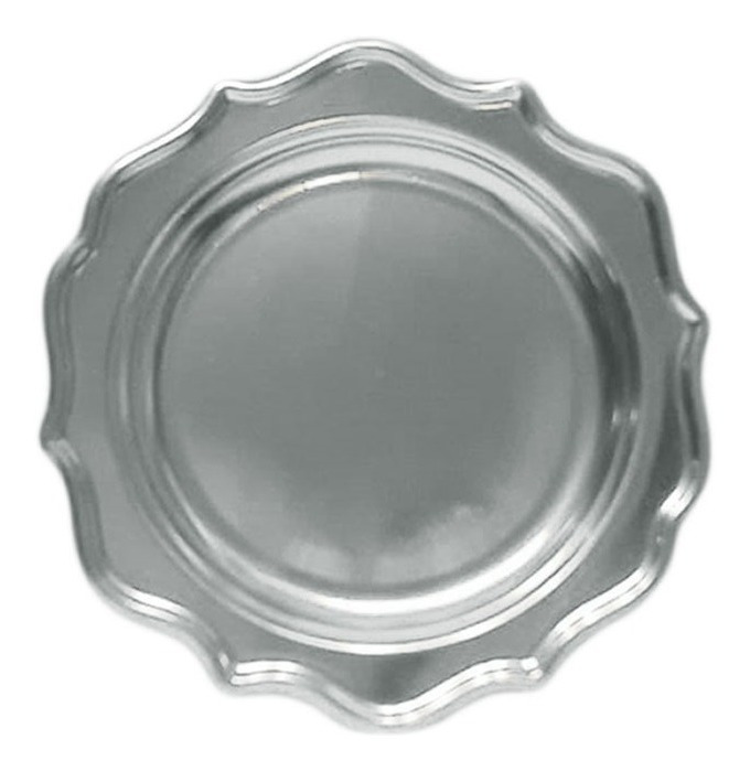 Pack 3 Uds Plato Grande / Diseño Bordes Con Siluetas - Imagen 9